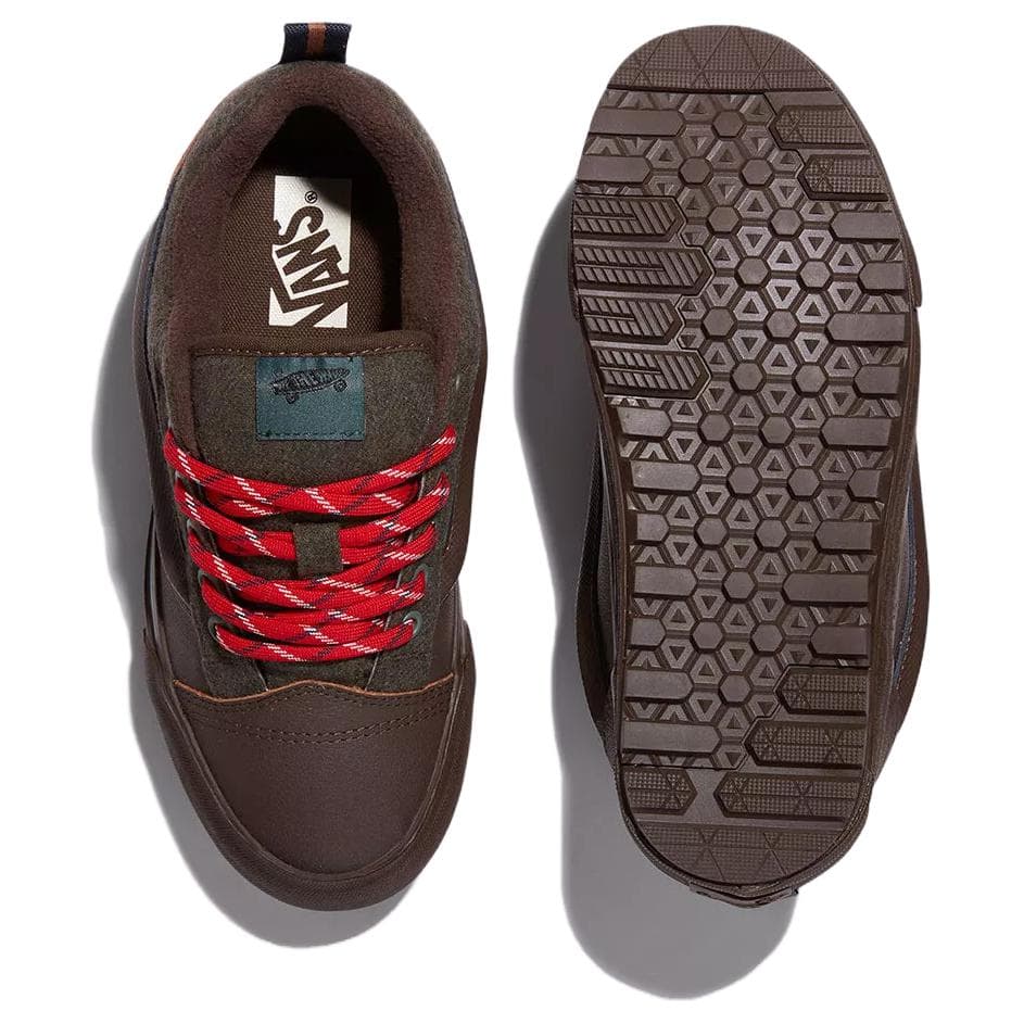 Кроссовки Vans Устойчивая к истиранию низкая обувь для скейтбординга унисекс коричневого цвета - изображение 5