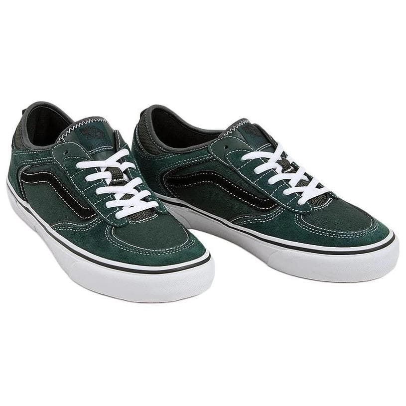 Кроссовки Vans Rowley Low Топ Скейтборд Обувь Унисекс Зеленый - изображение 3