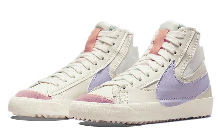 Кроссовки Nike Blazer 77 Jumbo "Sail and Pure Violet" - изображение 3
