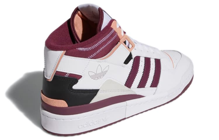 Кроссовки adidas Forum Exhibit Mid White Purple - изображение 4