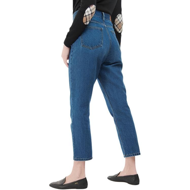 Джинсы BARBOUR Blue Women's Jeans BARBOUR Синий Женские Джинсы - изображение 4