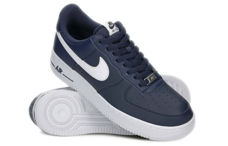 Кроссовки Nike Air Force 1 '07 Midnight Navy — фото 4