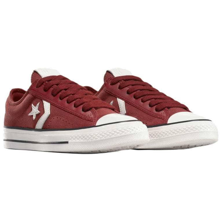 Кроссовки Converse Star Player 76 Устойчивые к истиранию Низкие Кроссовки для скейтбординга Унисекс Красный Белый - изображение 3