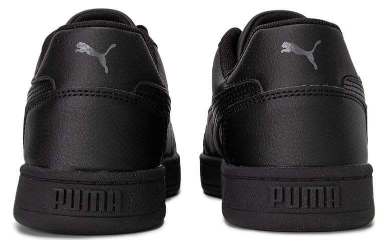 Кроссовки PUMA Caven Текстиль Искусственная кожа Устойчивая к истиранию Низкий верх Скейтборд Обувь Унисекс Черный - изображение 4