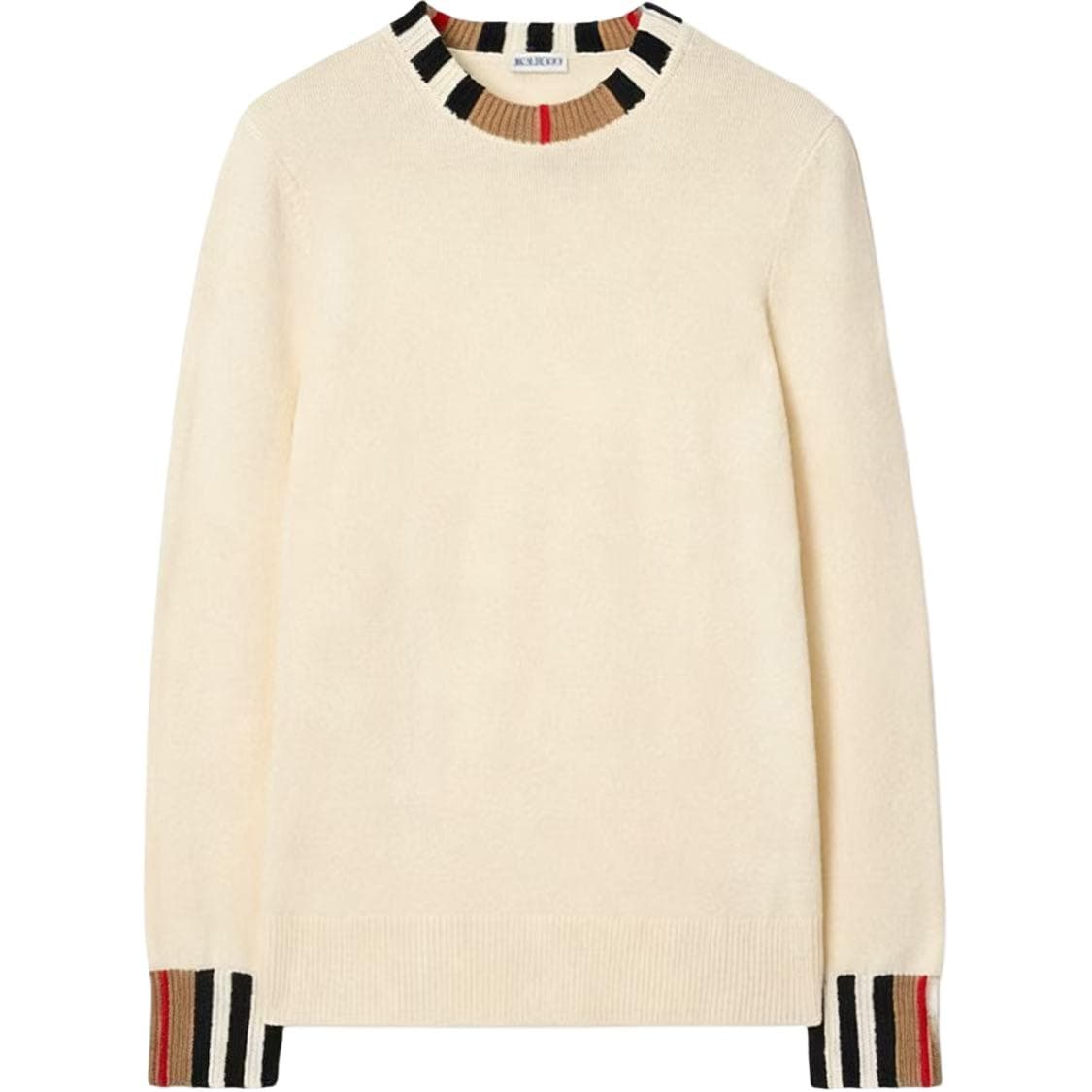 Кардиган Burberry FW24 Свитер Женский Белый - изображение 1