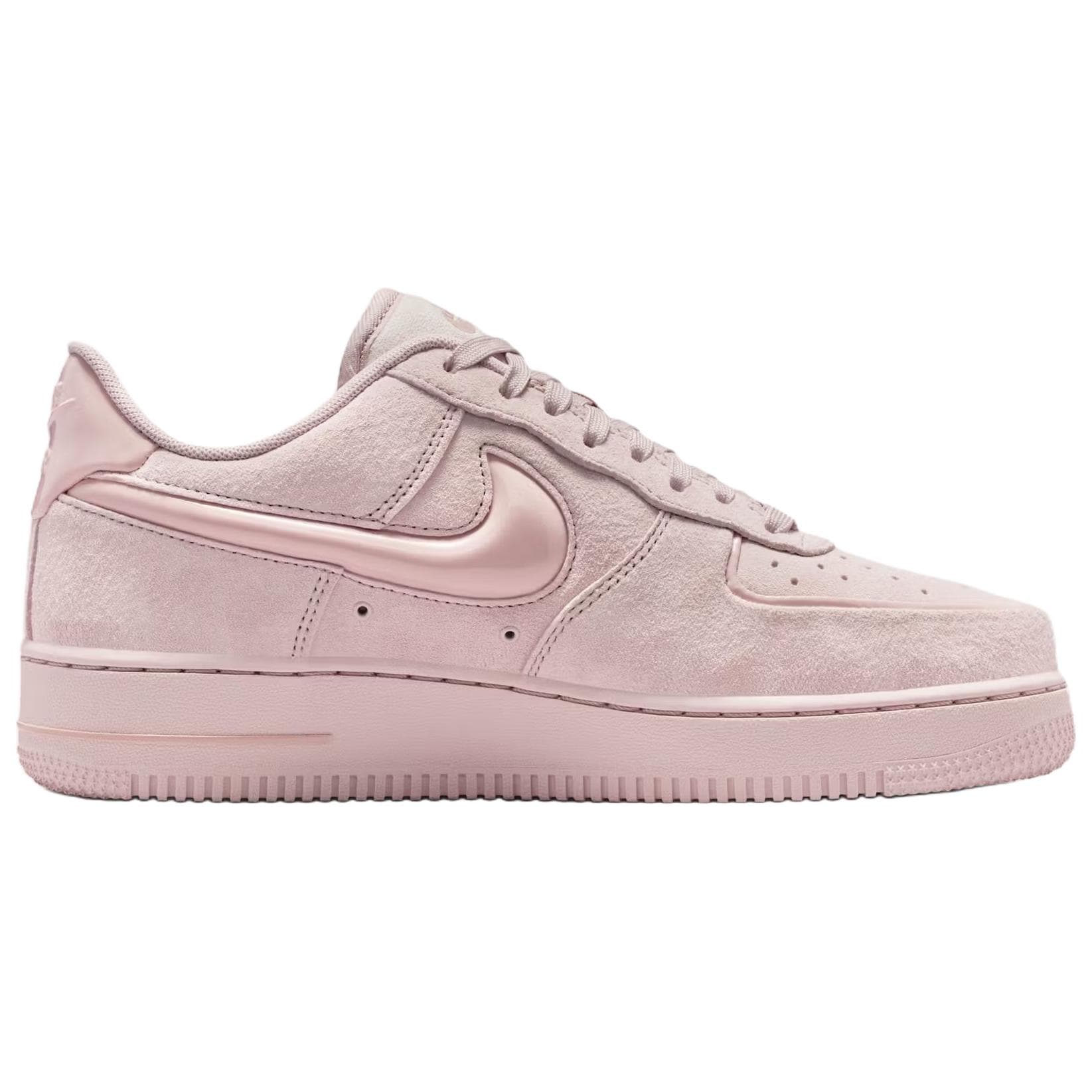 Кроссовки Nike Air Force 1 Кожа Амортизация Низкие Кроссовки для скейтбординга Женские Розовые - изображение 2