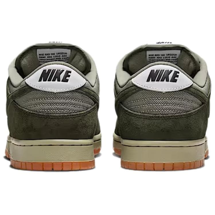 Кроссовки Nike Dunk SB Low Top Скейтборд Кроссовки Унисекс Оливково-Зеленый - изображение 5