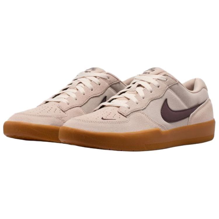 Кроссовки Nike SB Force 58 Текстиль Кожа Покрытие Дышащая Скейтборд Обувь Унисекс Нежно-розовый - изображение 3