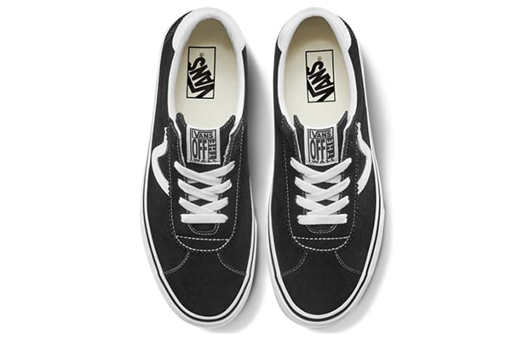 Кроссовки Vans Sports Low Black White - изображение 3