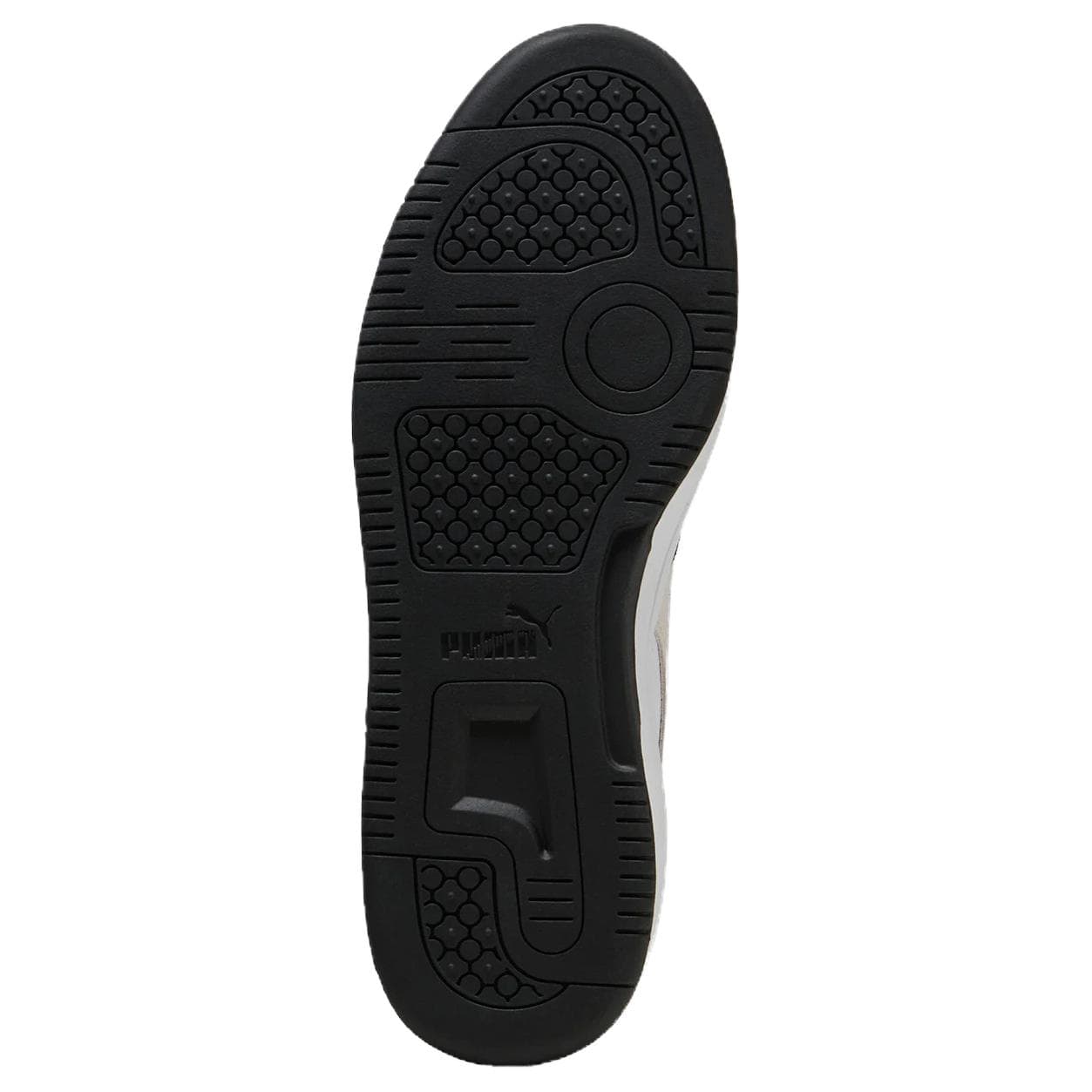 Кроссовки PUMA Rebound V6 Устойчивые к истиранию Низкие Кроссовки для скейтбординга Мужские Черно-белые - изображение 5