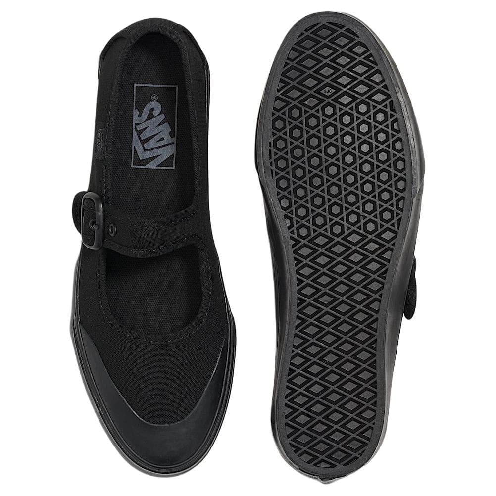 Кроссовки Vans Mary Jane Low Top Скейтборд Обувь Унисекс Черная - изображение 4