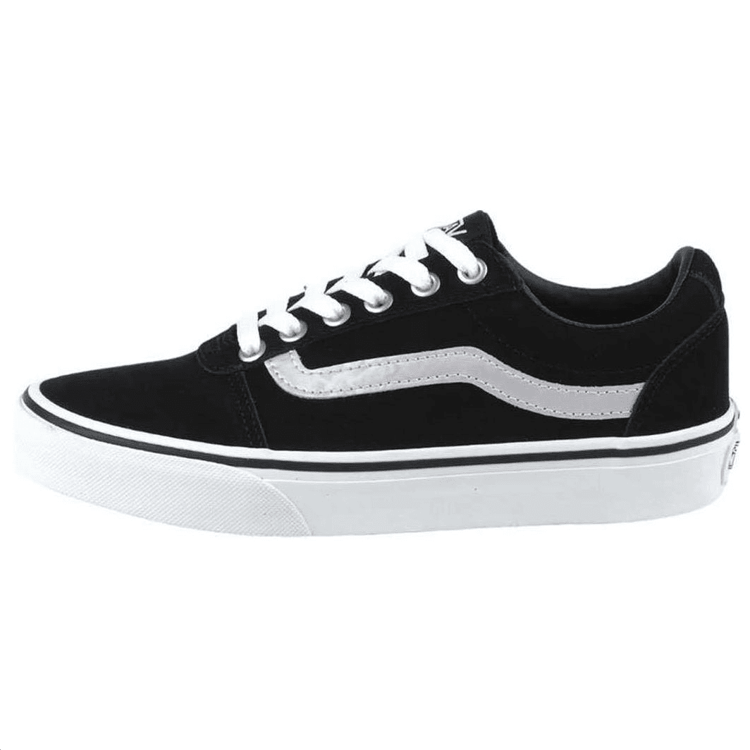 Кроссовки Vans Ward Мягкий и Комфортный Устойчивый к Износу Низкие Кроссовки для Скейтбординга Женские Черные - изображение 1