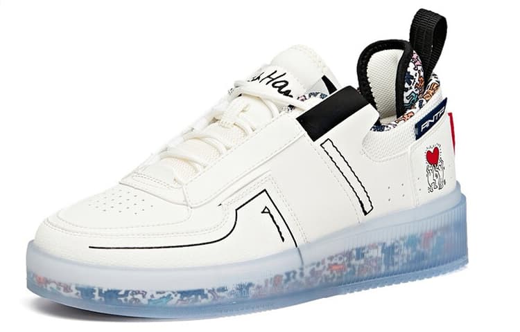 Кроссовки Anta Low Top Sneakers White Black - изображение 2