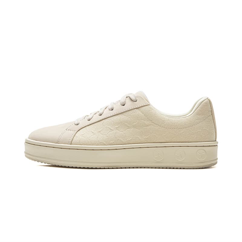 Кроссовки LI NING 1990 Classic Collection Легкая Устойчивая к Износу Низкая Обувь для Скейтбординга Женская Хаки - изображение 1