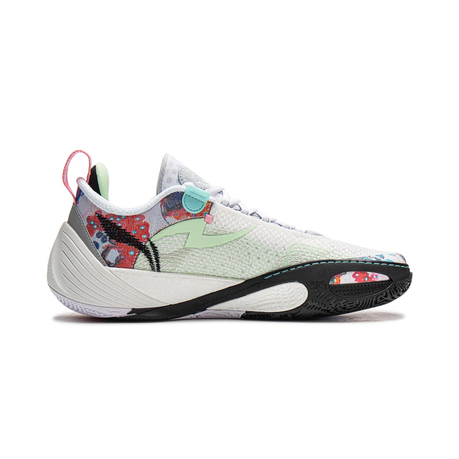 Кроссовки для баскетбола Li NING Wade All City 14 Амортизация Противоскользящие Устойчивые к износу Отскок Низкие Баскетбольные кроссовки Мужские - изображение 2