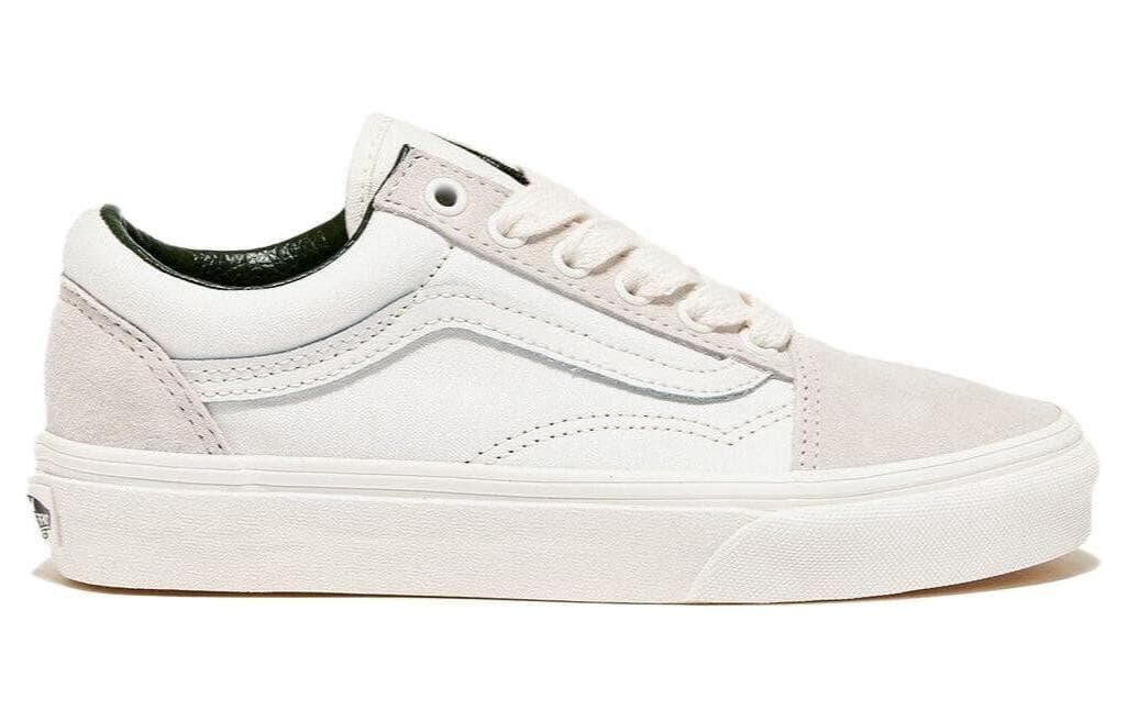 Кроссовки Vans Old Skool Oversized Шнурки Износостойкие и Легкие Низкие Кеды для Скейтбординга Унисекс Белые - изображение 2