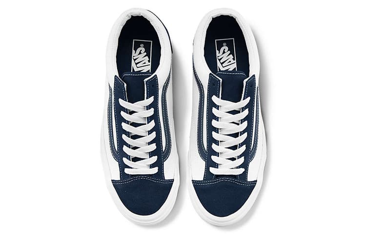 Кроссовки Vans Style 36 White Blue - изображение 3
