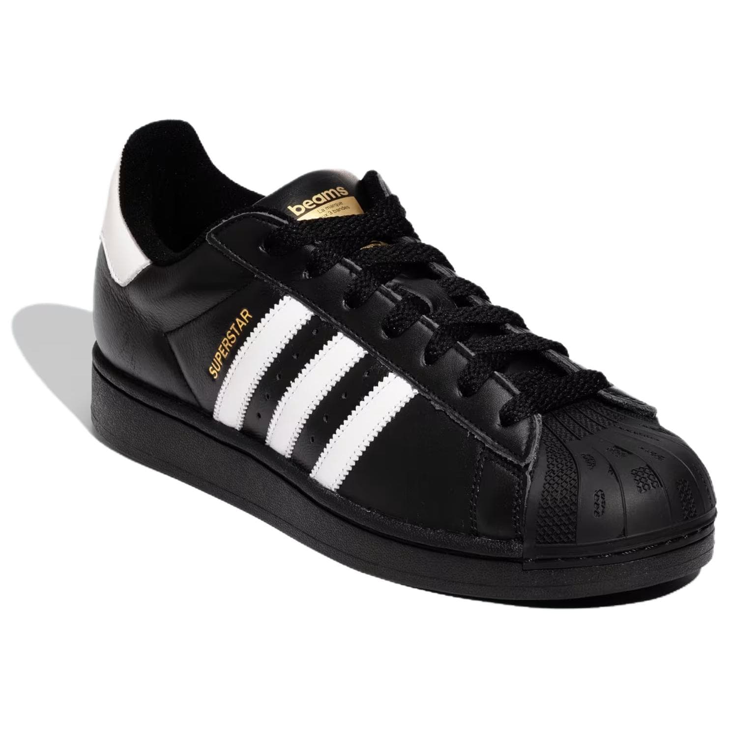 Кроссовки beams x adidas Originals Superstar 2 Black - изображение 4