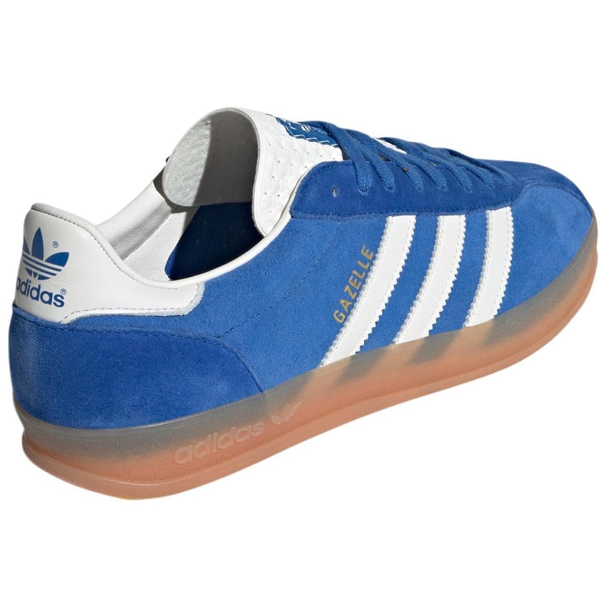 Кроссовки Adidas Originals GAZELLE INDOOR Низкие Скейтборд Обувь Мужская Синяя - изображение 4