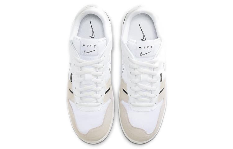 Кроссовки Nike Squash Type Low White Grey Black - изображение 4