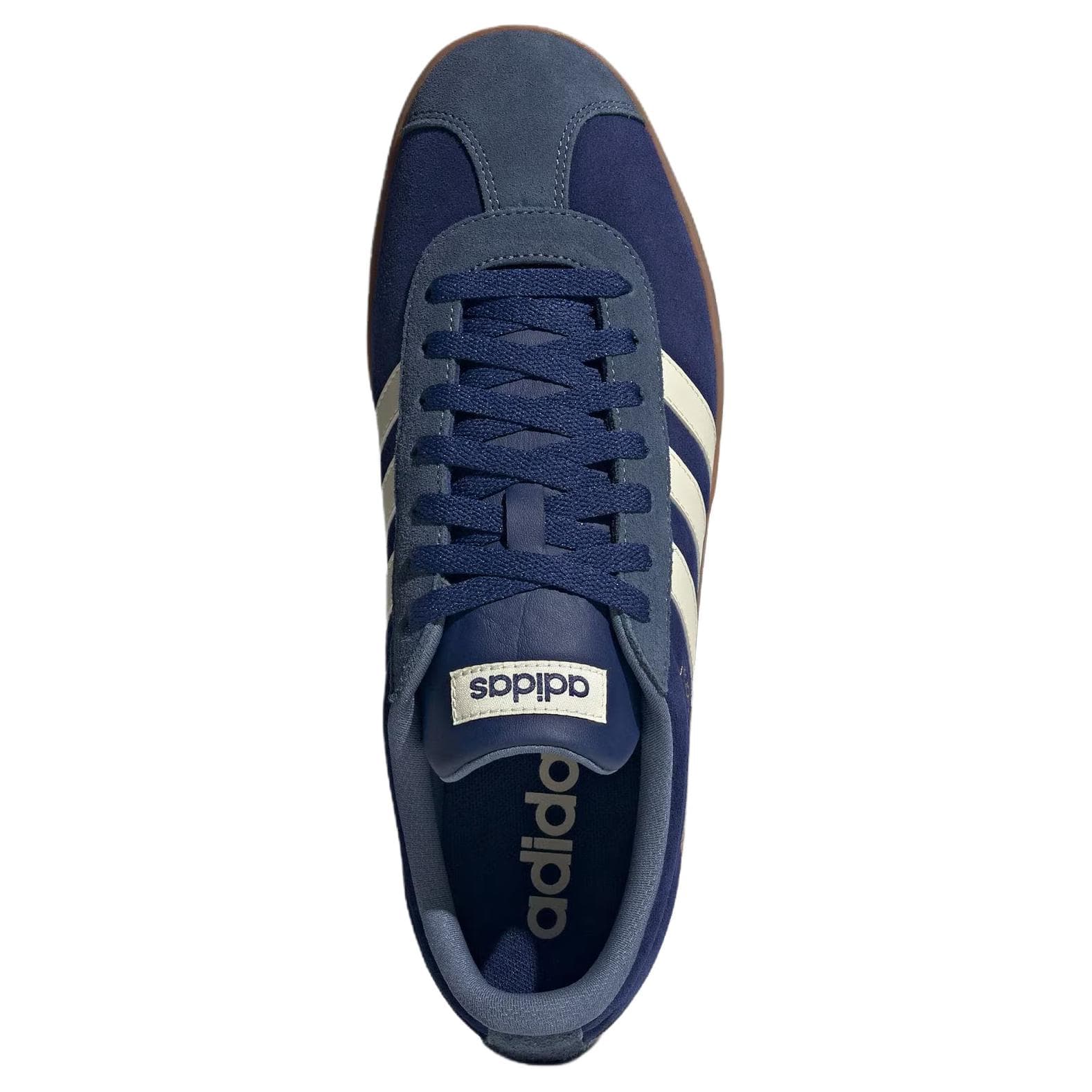 Кроссовки Adidas Vl Court Classic Low Топ Кеды немецкой армии (GAT) Унисекс Темно-синий - изображение 5