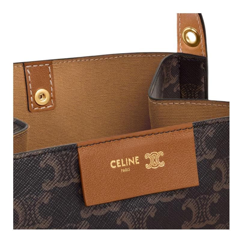 Сумка CELINE TRIOMPHE CANVAS Cubo - изображение 5