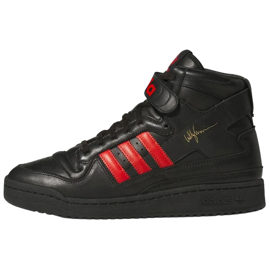 Кроссовки Adidas Originals x Willy Chavarria FORUM 84 Высокие Кроссовки для Скейтбординга Унисекс Черные - изображение 1