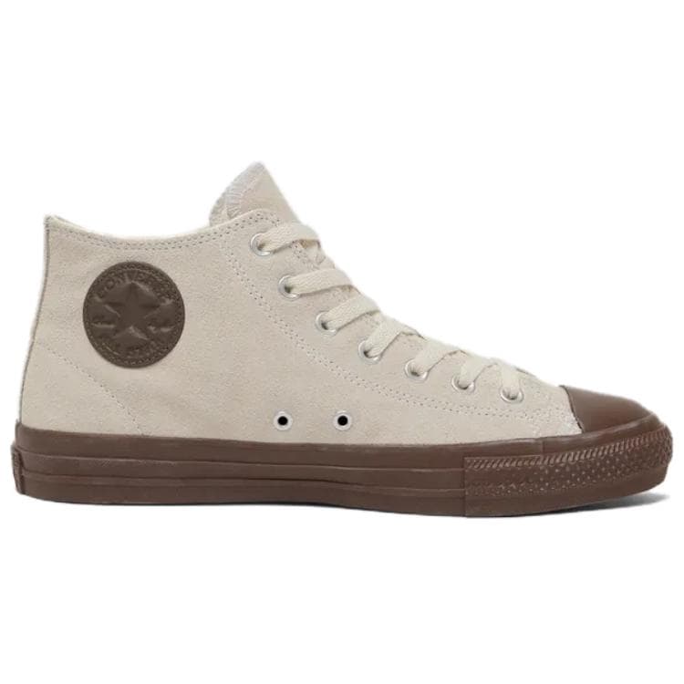 Кроссовки Converse All Star Унисекс Повседневная обувь для скейтборда Мид-топ Тонкая подошва Противоскользящая износостойкая Бежевый - изображение 2