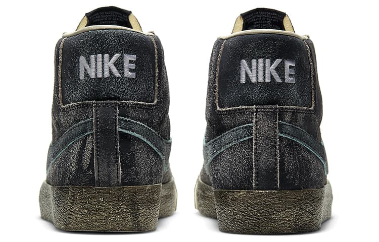 Кроссовки Nike Blazer Mid Faded Black - изображение 5