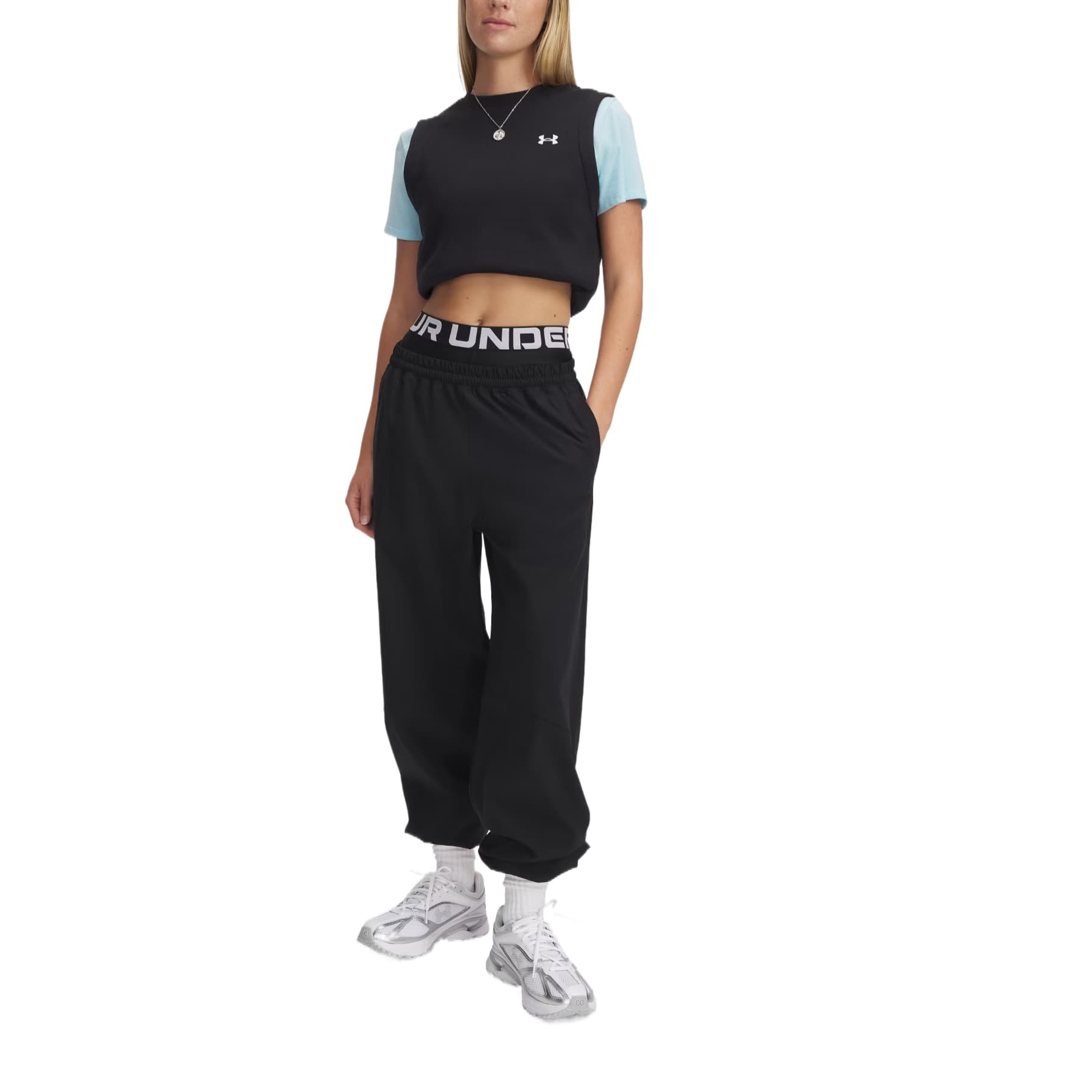 Штаны Under Armour Rival Спортивные брюки женские - изображение 3