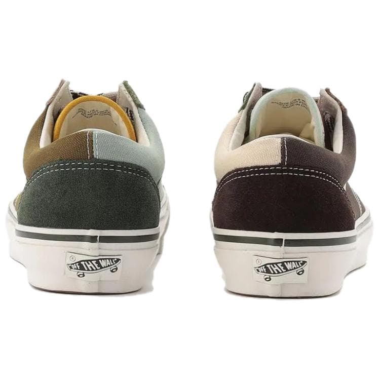 Кроссовки Vans Premium Old Skool Скейтборд Кроссовки Низкие Устойчивые к Износу Унисекс Коричневый - изображение 5