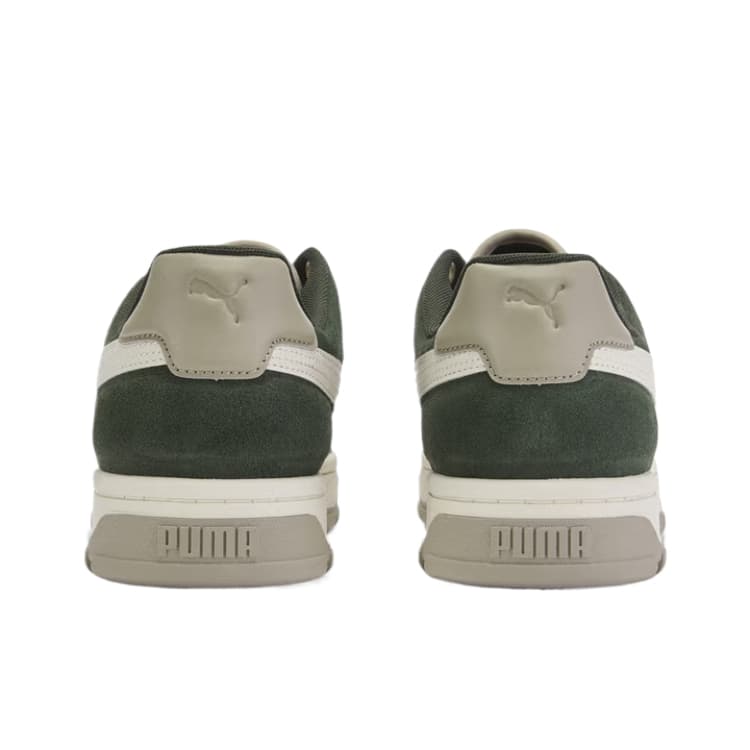 Кроссовки PUMA Caven 2,0 Кеды для скейтбординга Low Топ Темно-оливковый Снег Прохлада ледяной Кофе Унисекс - изображение 4