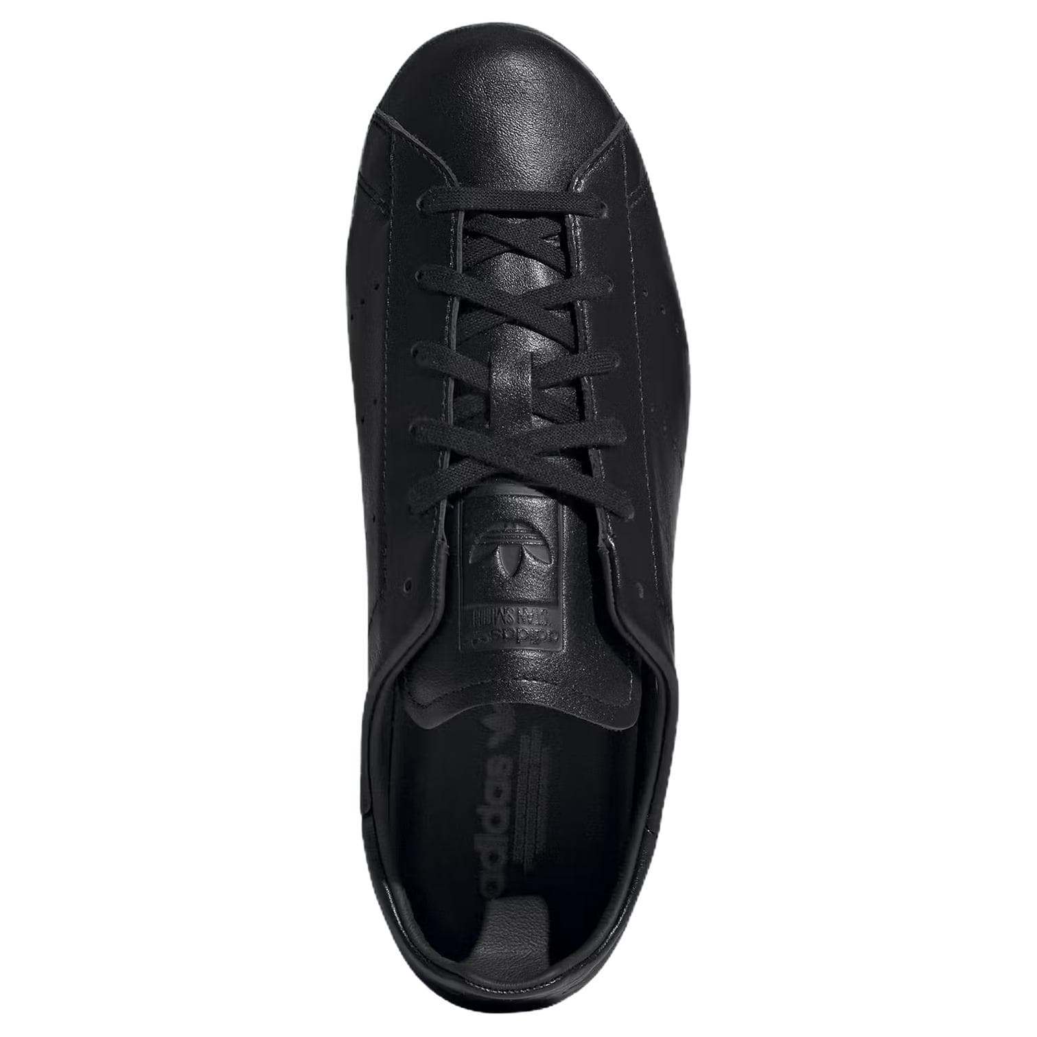 Кроссовки Adidas Originals Stan Smith Устойчивая к истиранию низкая обувь для скейтбординга Женская Черная - изображение 3