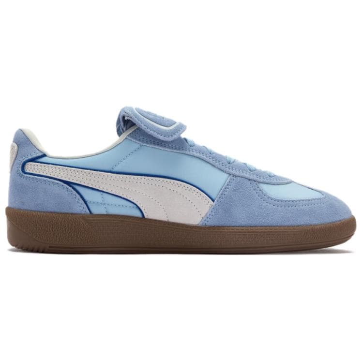 Кроссовки PUMA Palermo PREMIUM Низкие Кроссовки для Скейтбординга Унисекс Синие - изображение 2