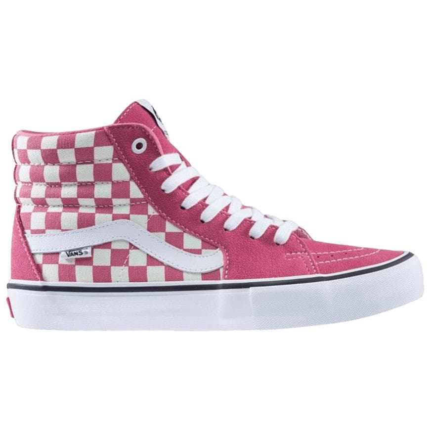 Кроссовки Vans SK8 HI Устойчивая к истиранию высокая обувь для скейтбординга Мужская Розовая - изображение 2