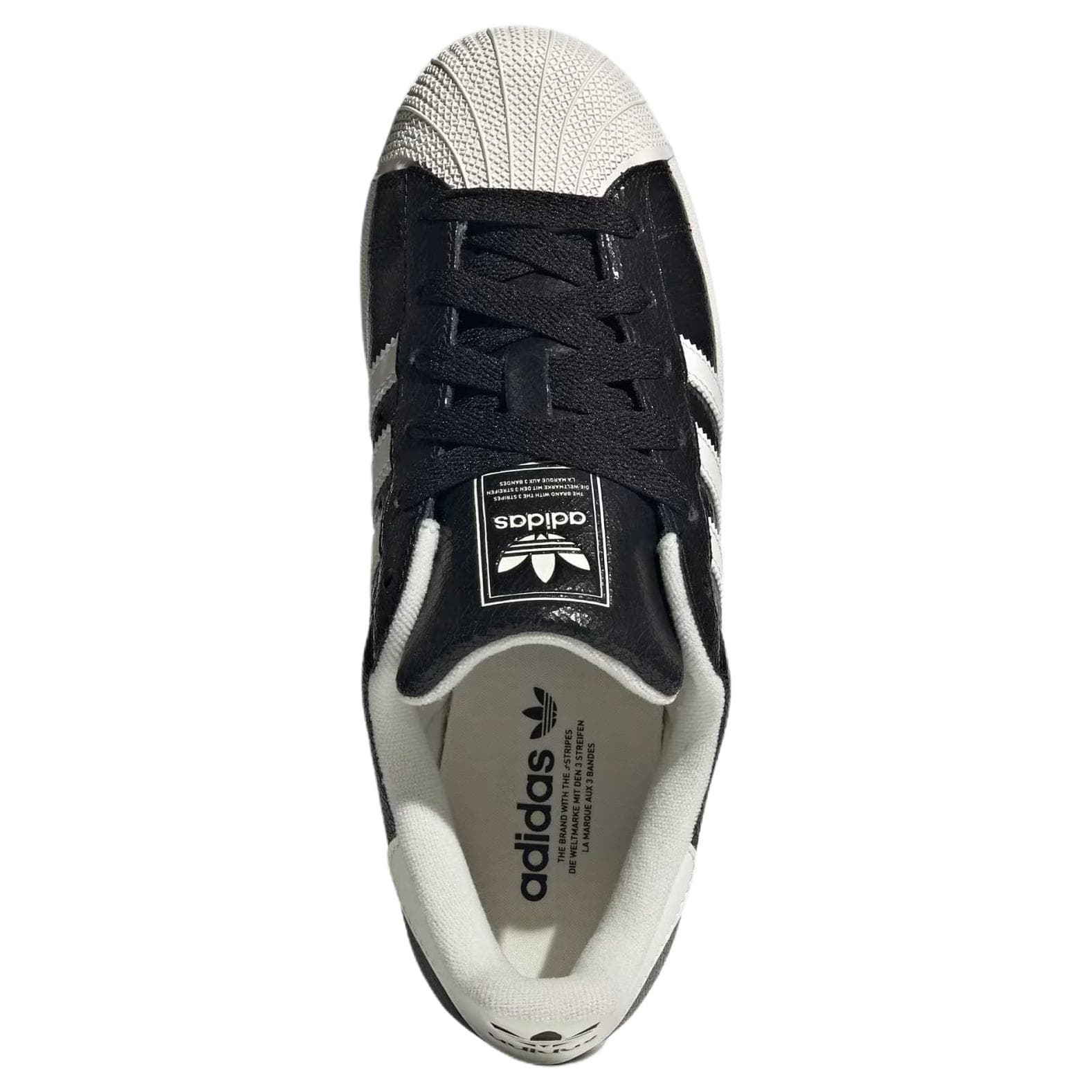 Кроссовки Adidas Originals Superstar 2 Скейтборд Кроссовки Женские Черные - изображение 3