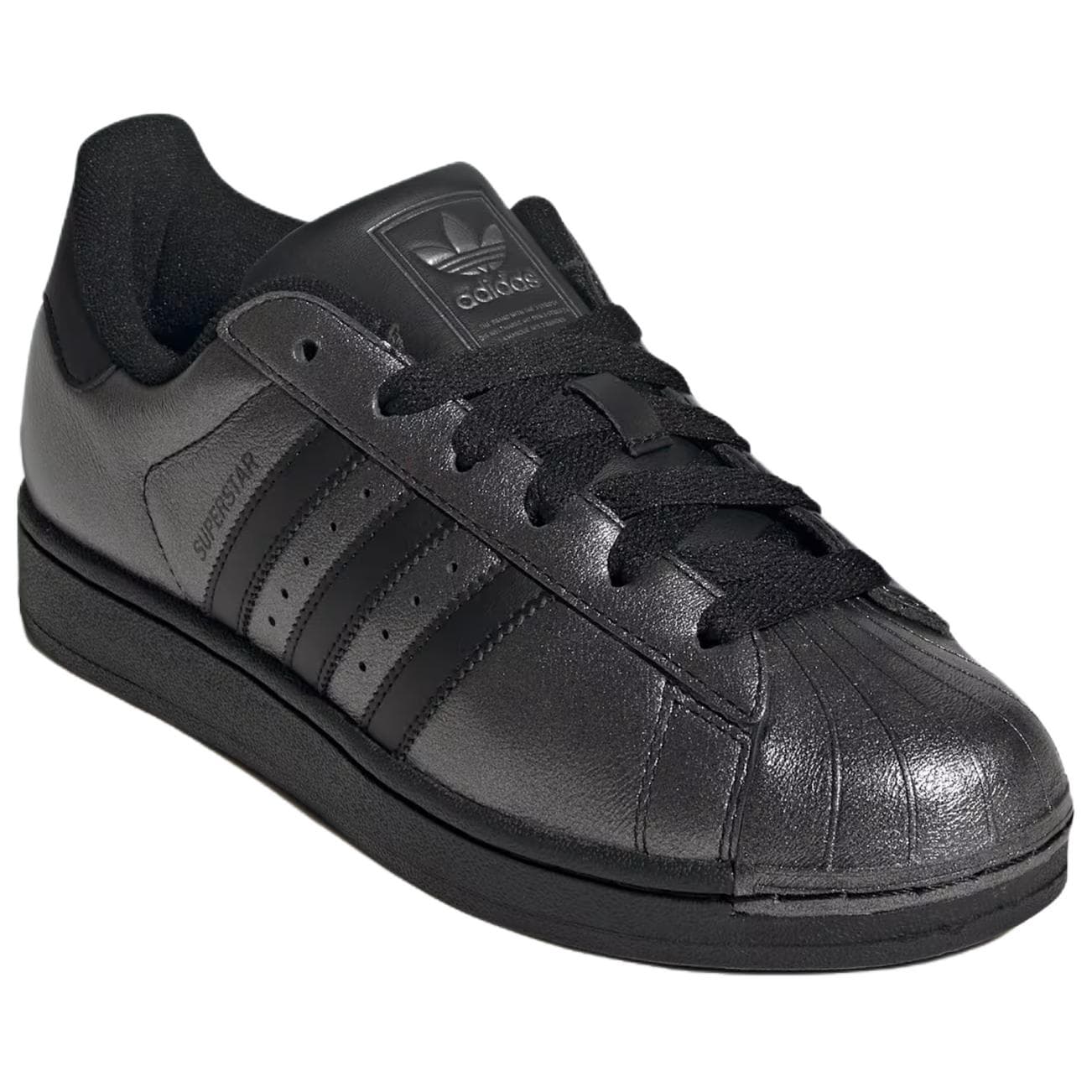 Кроссовки Adidas Originals Superstar 2 Кожа Low Топ Скейтборд Обувь Унисекс Черный - изображение 2