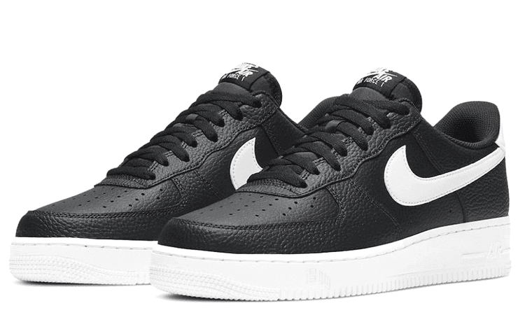 Кроссовки Nike Air Force 1 "Black and White" — фото 3