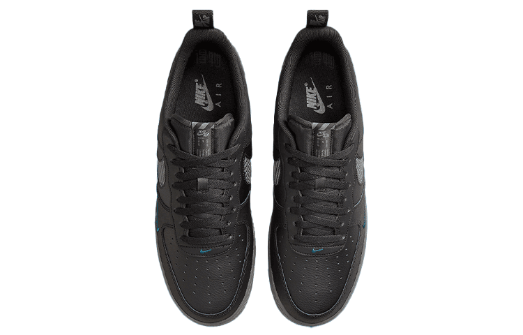 Кроссовки Nike Air Force 1 Low Black Blue — фото 4