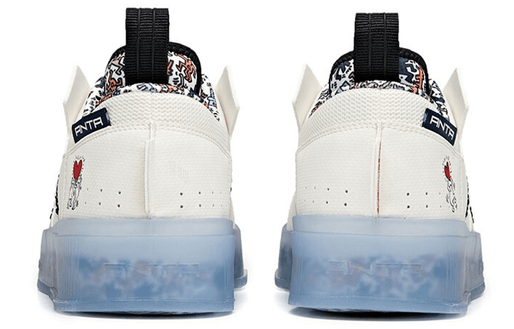 Кроссовки Anta Low Top Sneakers White Black - изображение 4