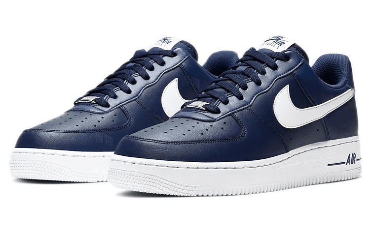 Кроссовки Nike Air Force 1 '07 Midnight Navy — фото 3