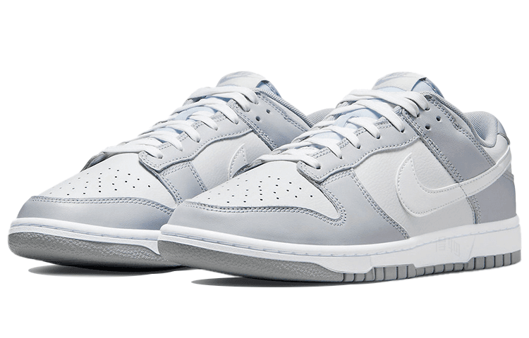 Кроссовки Nike Dunk Low Retro White Grey — фото 3