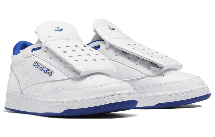 Кроссовки Mountain Research x Reebok Club C Mid 2 White Blue - изображение 3