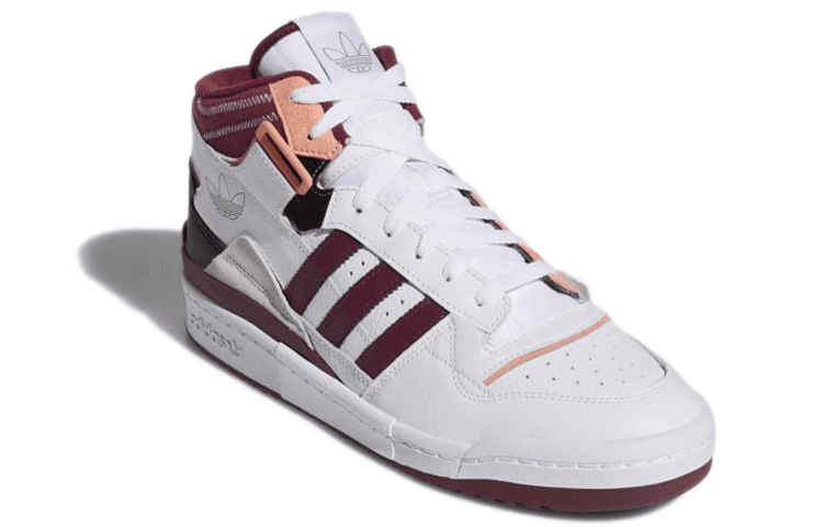 Кроссовки adidas Forum Exhibit Mid White Purple - изображение 3