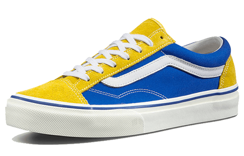 Кроссовки Vans Style 36 JP Low Yellow Blue - изображение 2
