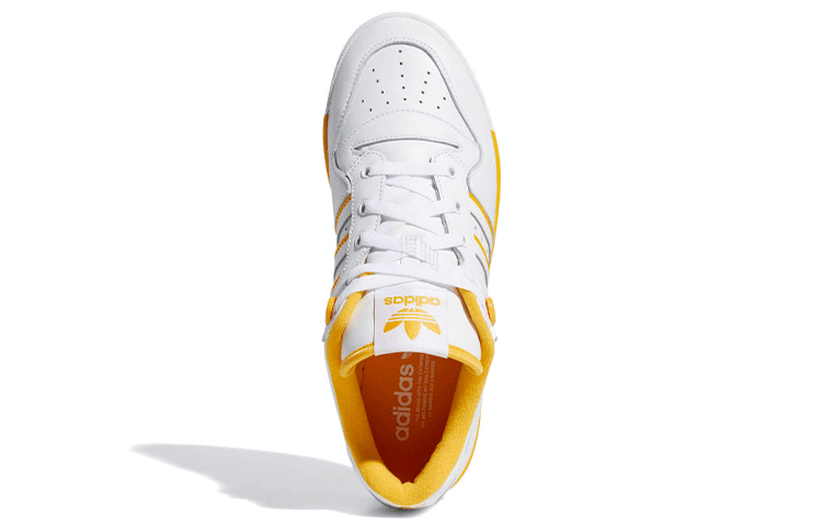 Кроссовки adidas Rivalry Low White Yellow - изображение 5