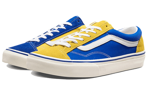 Кроссовки Vans Style 36 JP Low Yellow Blue - изображение 4