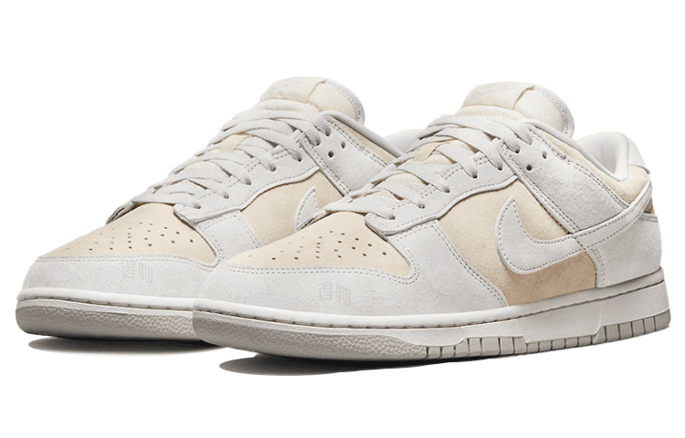 Кроссовки Nike Dunk Low Retro PRM "Vast Grey" — фото 3