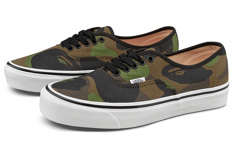 Кроссовки A BATHING APE x Vans Authentic 44 DX Green Camo - изображение 3