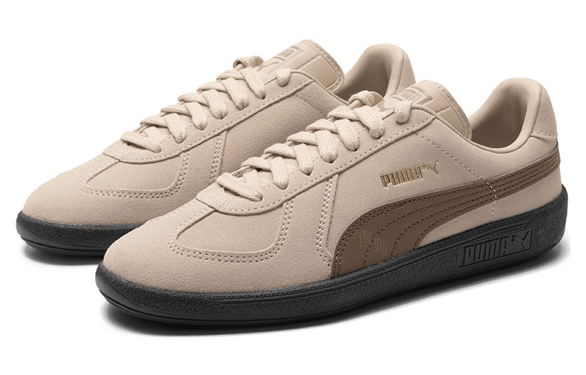 Кроссовки PUMA Army Trainer Suede Oatmeal Chocolate Chip - изображение 2
